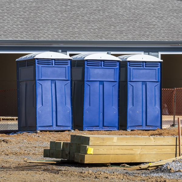 is there a specific order in which to place multiple portable restrooms in Oak Grove VA